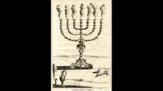 Candelabrum Aureum, the Menorah and its Vessels from 18th century