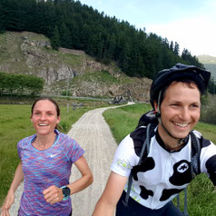 Anja und Marco beim Training