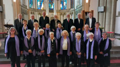 Die Chorgemeinschaft St. Ludger am Ostermontag 2026 in ihrer Kirche