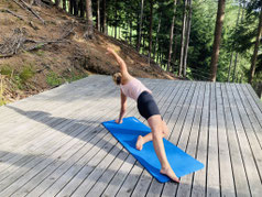 Übung Single Straight Leg Stretch