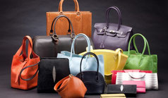 Collection de sacs de luxe en cuir