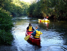 Balade en canoë et kayak à 10 min en voiture