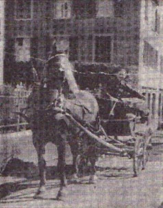 Posttransport von Flums nach Portels durch Viktor Kunz (1915-2003) im Jahr 1934