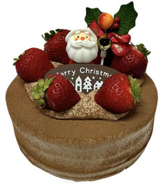チョコクリスマスケーキ