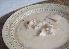 干しすきみ鱈のスリランカ風カレー