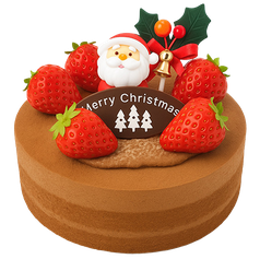 チョコクリスマスケーキ