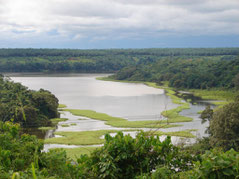 Le Lac Ossa dans l'arrondissement de Dizangué