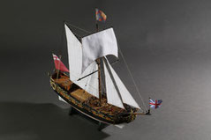 48-49 Charles Royal Yacht 1/64 by YAMAMOTO Masahisa