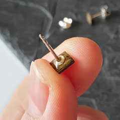 Hochwertige Holzohrstecker