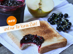 Johannisbeer-Apfel-Fruchtaufstrich