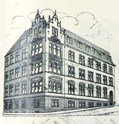 Plauen, Kaiserstraße 11, Bauzeichnung