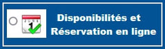 calendrier des disponibilités 