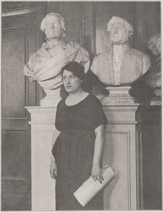 Photo prise lors de la réception de son grand Prix de Rome en 1920 © Gallica-bnf  