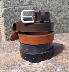 cinture in cuoio 2,5 cm