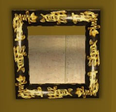 Recoloration Miroir en verre réfléchissant