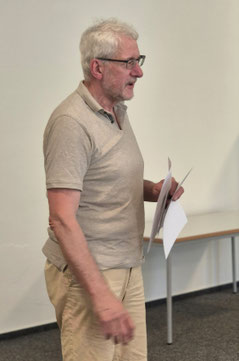 Spartenleiter Gerhard Jensen