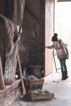 Weihnachten findet auch draußen statt. Ein hyggeliges Fest mit Deko von Ib Laursen - Sternschnuppe home & garden, Eichelhardt