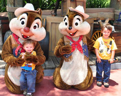 Jack, Henry, Chip and Dale