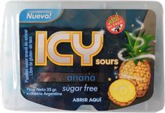  PASTILLAS SIN AZÚCAR SABOR ANANÁ. Light. Sin TACC, Kosher: Oppenheimer, sin gluten. Origen: Argentina.