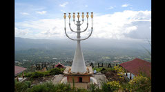 Menorah in Mando Sulawesi Indonesia