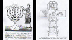 Menorah, The path to the throne of God, Sanctuary Gospel Moses by Sarah Elizabeth Peck 2014