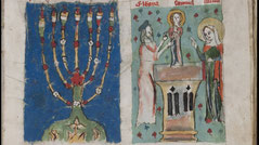 Speculum humanae salvationis menorah 14th century