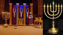 Mishkan Ministries Tabernacle, The golden candlestick menorah