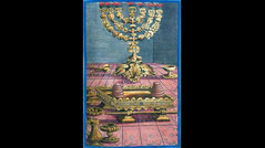 Menorah, Luther Bible seven arms chandelier Exodus 25 woodcut 1524