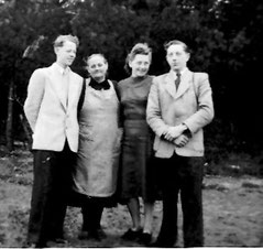 Paul, Oma, Anni, Franz 1953