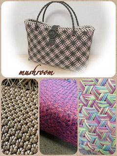 ☆オーダー用☆クラフトバンド作品 Let's make a bag with a cute pattern with a craft band [just