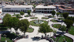 Main Square Huaraz Peru