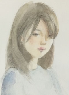 透明水彩(部分)かわいいけど…絵だろうか?