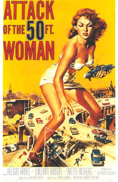 L'Attaque De La Femme De 50 Pieds  (1958) 