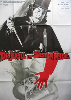 Docteur Jekyll Et Sister Hyde de Roy Ward Baker - 1971 / Horreur