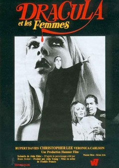 Dracula Et Les Femmes de Freddie Francis - 1968 / Horreur 