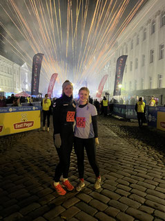 Aika-und-Ich-beim-Friday-Night-Run Foto privat