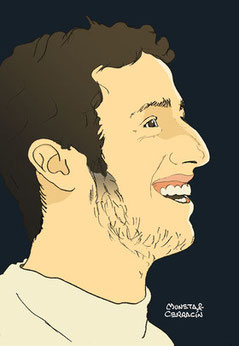 Daniel Ricciardo by Muneta & Cerracín