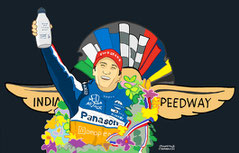 Takuma Sato by Muneta & Cerracín