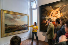 Visite-éclair pour la Nuit des musées, mai 2014. © Mathieu Le Gall