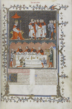 L' Ordre de l'Étoile - Grandes Chroniques de France - f. 394r