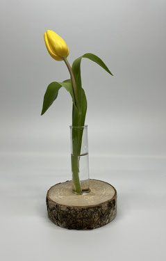 Vase-Welle aus Treibholz von Wurzelwahn