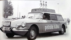 Peugeot 403 "EVIAN"  Caravane Critérium Dauphiné Libéré 1963