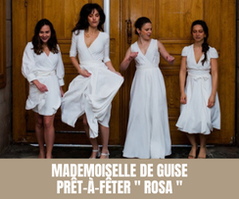 Mademoiselle De Guise - Prêt-à-fêter -"Rosa"- 2021 - Tous droits réservés©