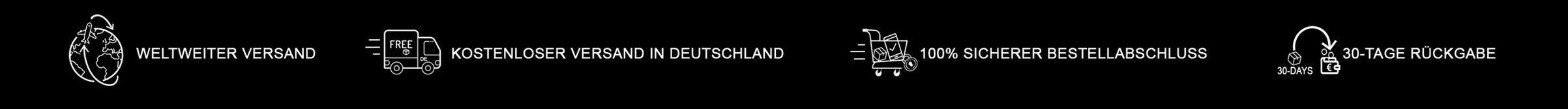 Mit BEHERO bekommen Sie weltweiten Versand, kostenloser Versand in Deutschland, 100% sicherer Bestellabschluss & 30-Tage Rückgaberecht.