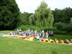 Hortillonages Amiens Location canoe kayak finale CRJ ribemont