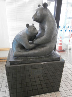 上野のパンダ像
