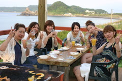 女子会BBQ増えてます。