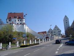 Bitche hat eine Burg, die alle Stadtbewohner aufnehmen und beschützen kann