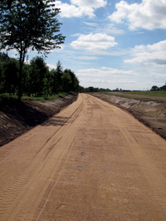 Création piste de trot - TTA