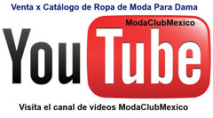 Catalogo MODA club en Youtube (venta x catalogo en Mexico) ropa de moda para dama
